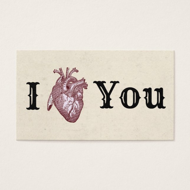 Antique I Heart You (Devant)