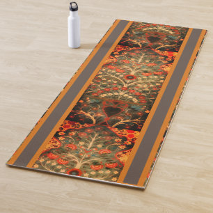 Antique Indian textile design Yoga Mat