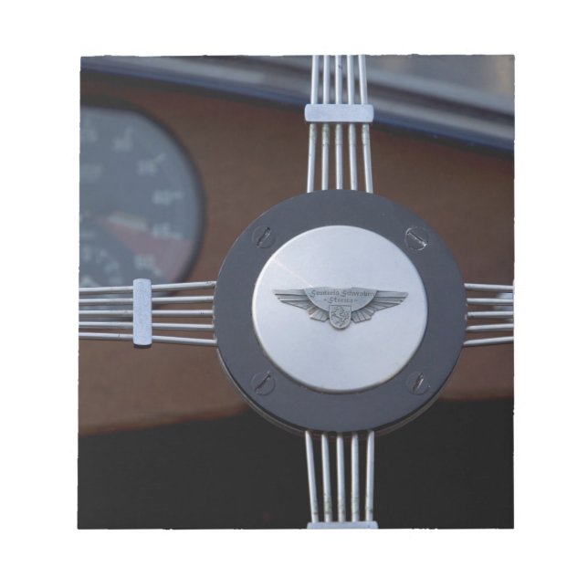 antique jaguar 3 notepad (Front)