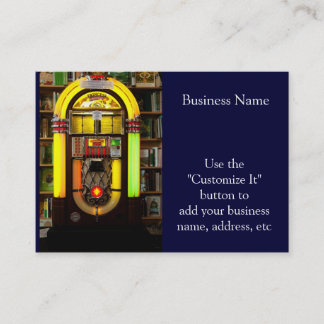 Antique Jukebox Business Card