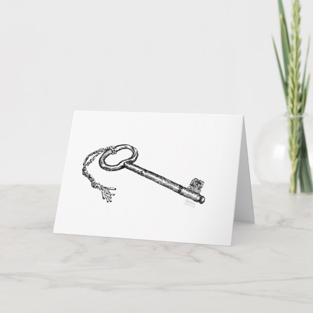 Antique Key Card (Front)