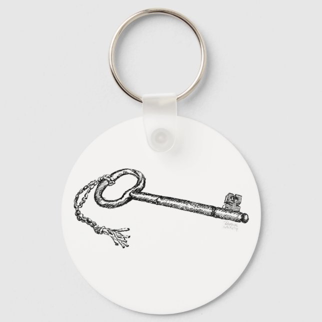 Antique Key Keychain (Front)