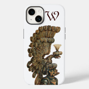 ANTIQUE KNIGHT HELMET WITH EAGLE monogram Case-Mate iPhone 14 Case