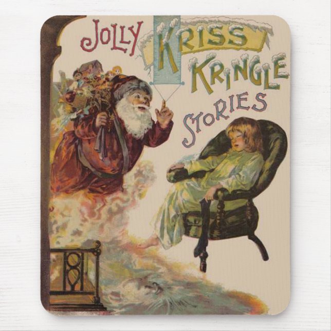 Antique Kris Kringle Sanga Claus Mouse Pad (Front)