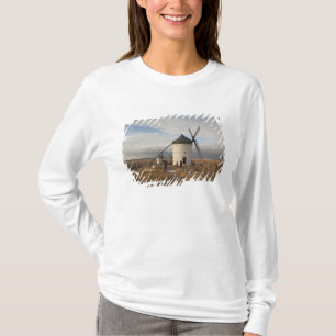 Antique La Mancha windmills, with visitors T-Shirt