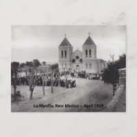 Antique La Mesilla NM Plaza New Mexico 1908 PC