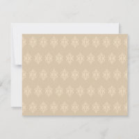 Antique Lace Pattern Invitations