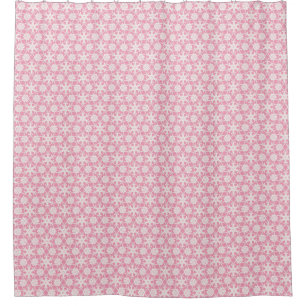Antique lace - white and rose pink