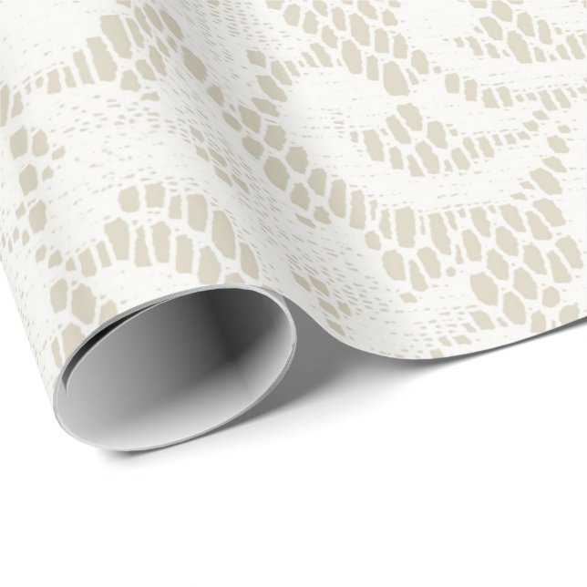 Antique Lace Wrapping Paper (Roll Corner)