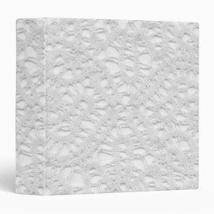Antique Lacy Doily Binder