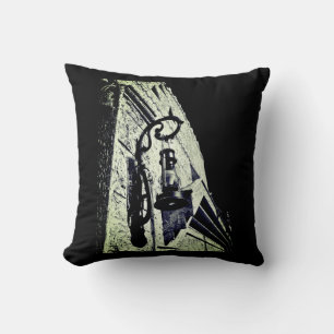 Antique Lamp Throw Pillow