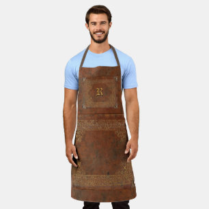 Antique Leather Look w/out Monogram Apron