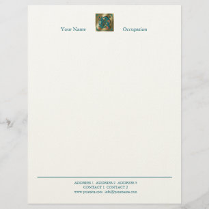 Antique Letter B - Letterhead