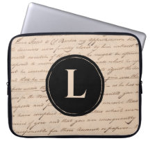 Antique Letter Writer's Monogram Initial Script