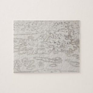 Antique Map of Croatia Jigsaw Puzzle