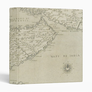 Antique Map of Horn of Africa Binder