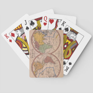 Antique Map Playing Cards