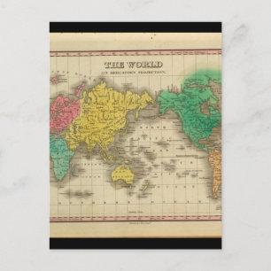 Antique Maps of the World_Maps of Antiquity Postcard