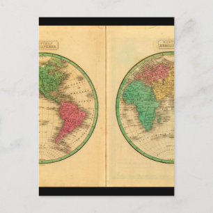Antique Maps of the World_Maps of Antiquity Postcard