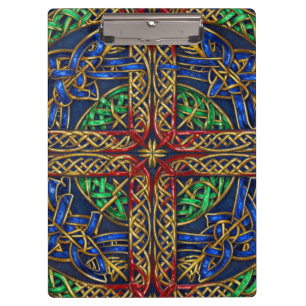Antique Medieval Celtic Knots Clipboard