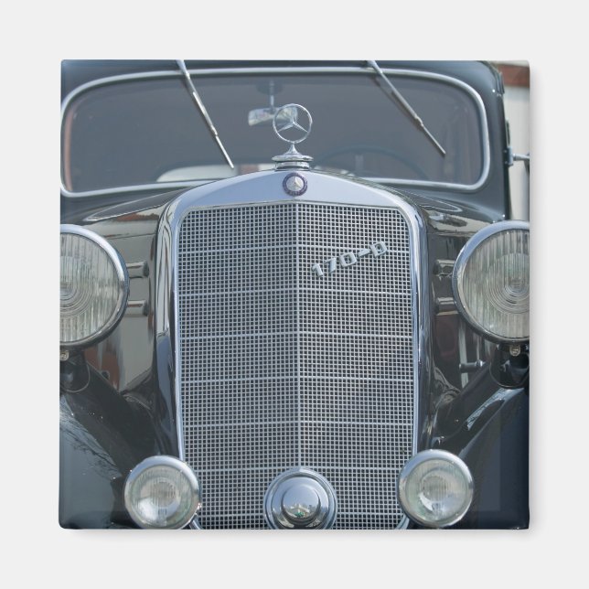 antique mercedes 2 magnet (Front)