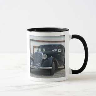 antique mercedes 3 mug