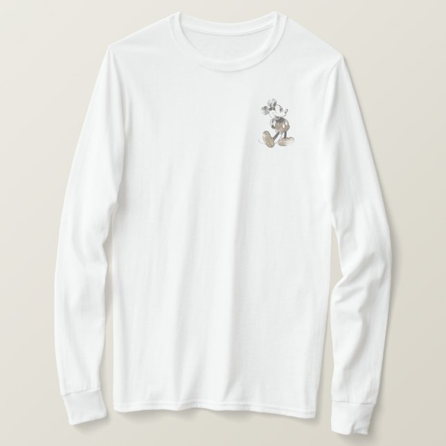 Antique Mickey Mouse T-Shirt (Design Front)