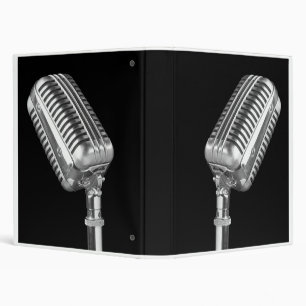Antique Microphone Binder