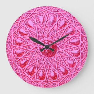 antique Middle Eastern motif Large Clock
