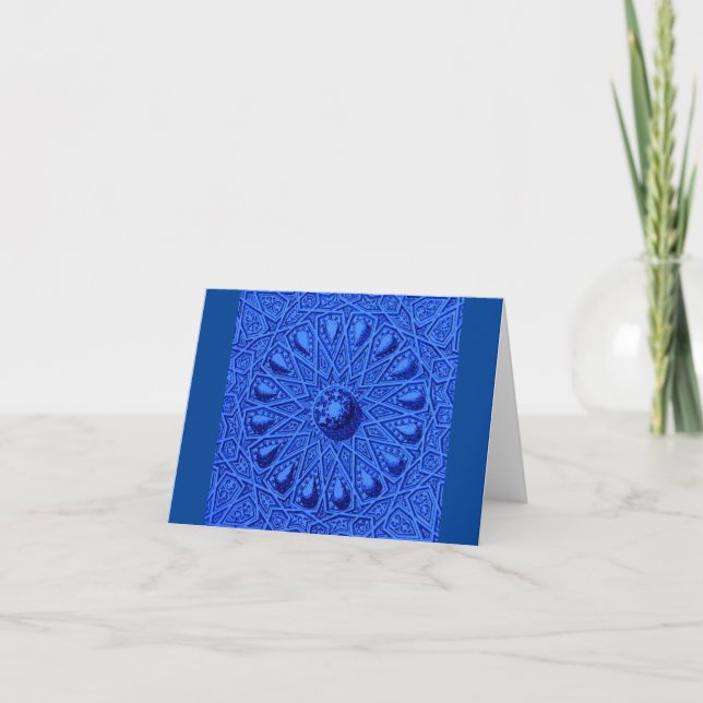 antique Middle Eastern motif Note Card (Front)