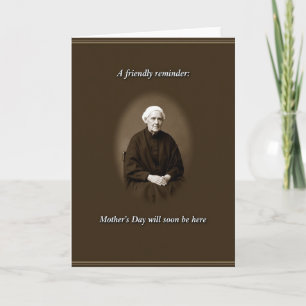Antique Mothers Day Portrait Card