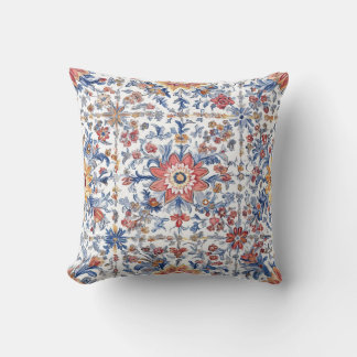 Antique Motif Carrelage Coussin sans couture