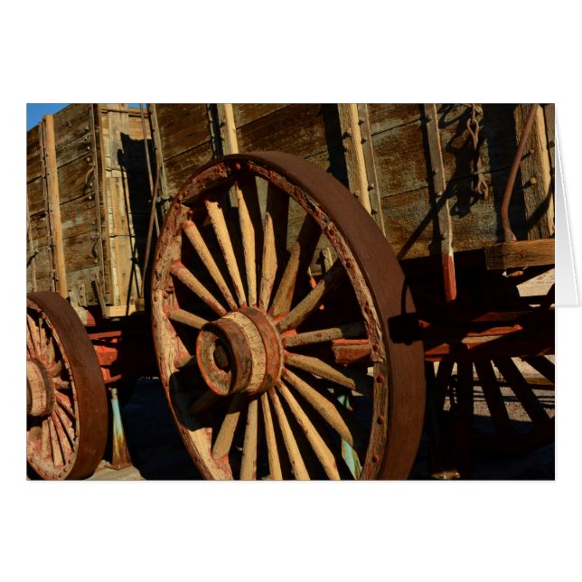 Antique mule train wagon (Front Horizontal)
