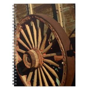 Antique mule train wagon notebook