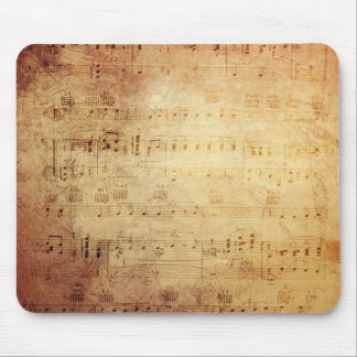 Antique Music Mouse Pad