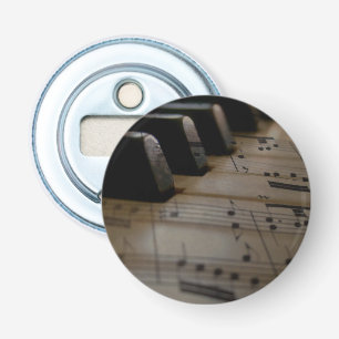 Antique Music Piano Keys Bottle Opener