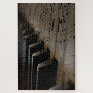 Antique Music Piano Keys Jigsaw Puzzle