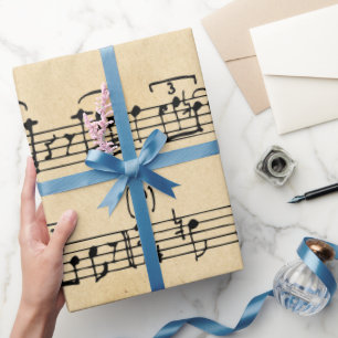 Antique Music  Wrapping Paper