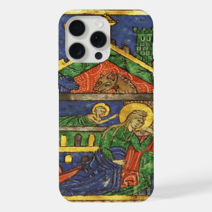 ANTIQUE NATIVITY CHRISTMAS PARCHMENT iPhone 15 PRO MAX CASE