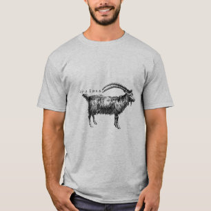Antique Natural History Goat or Ibex  T-Shirt