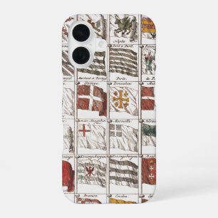 Antique Nautical Flags of the World Poster iPhone 16 Case
