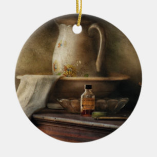 Antique - Nostalgia - The Water Pitcher Ceramic Ornament