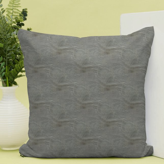 Antique Old Book Cover Pattern Throw Pillow (Creator Uploaded)