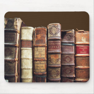 Antique Old Books Vintage Tomes Gift Mouse Pad