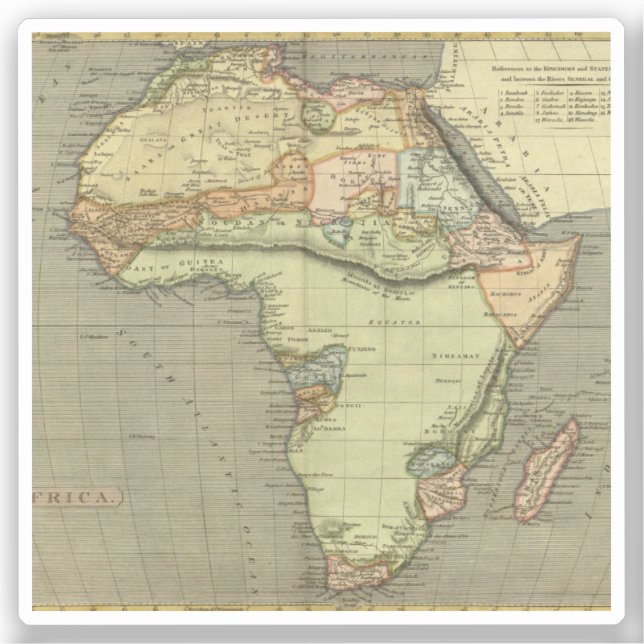 Antique Old Map Inspired (Front)