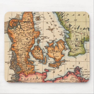 Antique Old Map Inspired (10) Mouse Pad