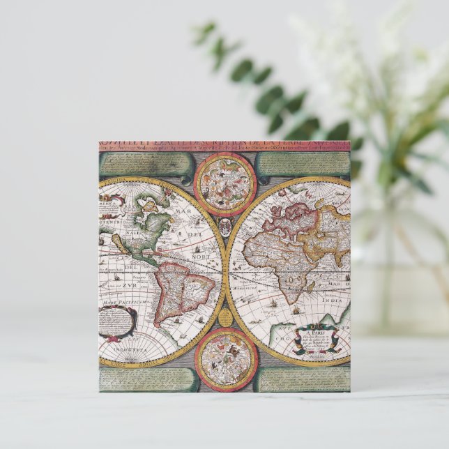 Antique Old Map Inspired (12) (Standing Front)