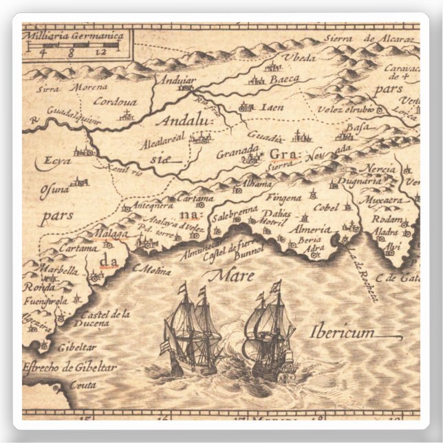 Antique Old Map Inspired (3) (Front)