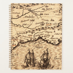 Antique Old Map Inspired (3) Planner