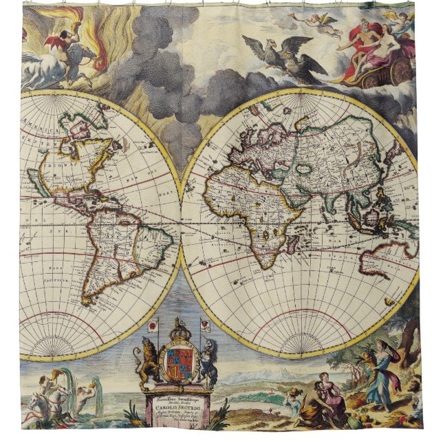 Antique Old Map Inspired (4) (Front)